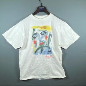 VINTAGE 90s Donna Summer Driven By The Music Disco Promo Double Sided T-shirt